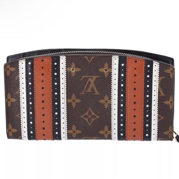 Louis Vuitton Steamer Zippy Wallet Limited Edition Brogue Monogram M62873 - Picture 6 of 10
